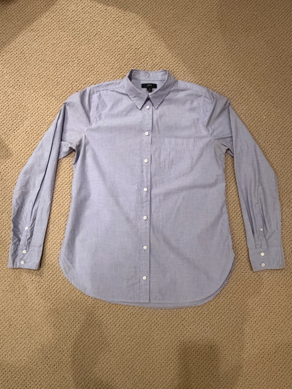 J Crew women’s Light Blue Button-Down Shirt Size 4